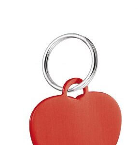 PENDENTE CUORE ROSSO – 25×22 mm