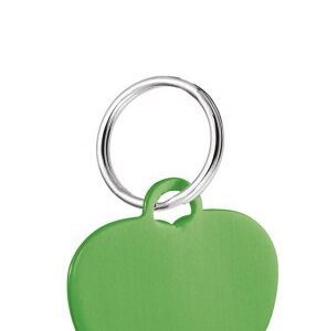 PENDENTE CUORE VERDE – 25×22 mm