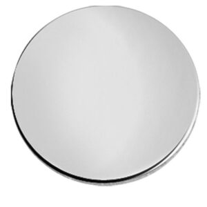 PIASTRINA TONDA CROMATA – d=25 mm