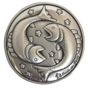 BLASONE ZODIACO PESCI – diam mm 30