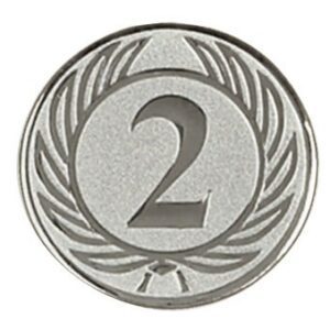 PIASTRINA SECONDO ARGENTO 2° d=25mm