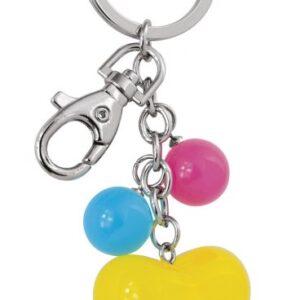 PORTACHIAVI CUORE GIALLO-NO BOX-OUTLET