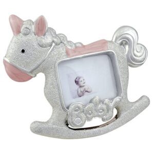 PORTAFOTO CAVALLO ROSA OUTLET