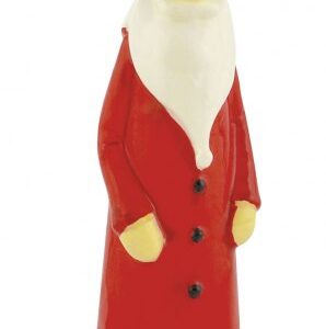 CANDELA BABBO NATALE ROSSO LUCIDO