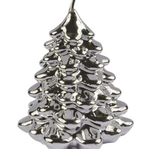 CANDELA ALBERO NATALE ARGENTO LUCIDO