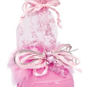 BOMBONIERA SCARPETTA ROSA OUTLET