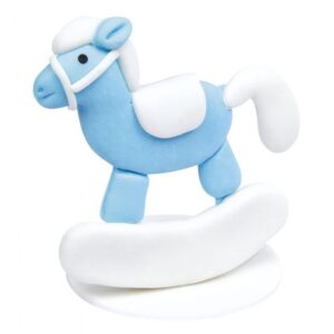 DONDOLO CAVALLINO AZZURRO OUTLET