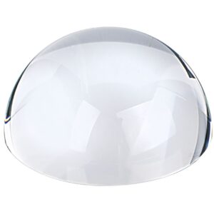 MEZZA SFERA VETRO TRASPARENTE mm96 h40