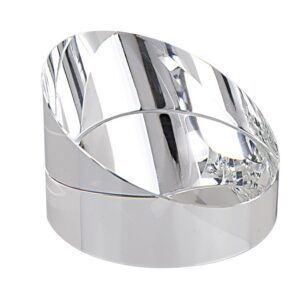 FERMACARTE CRISTALLO TRASPAREN.d mm80h55