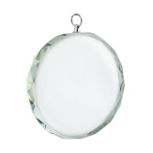 Medaglia vetro 60X60X12 mm