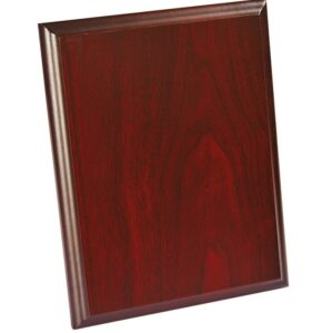 CREST RETTANGOLARE MOGANO 200X150X15 MM