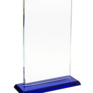 VETRO TRASPARENTE E BLU 200X120X10MM