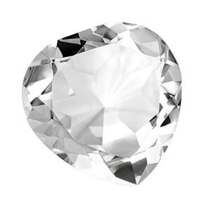 CUORE IN VETRO diam mm 50
