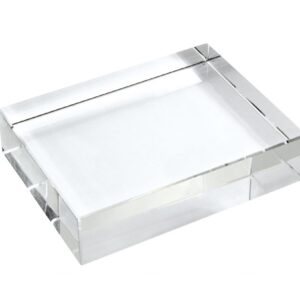 CRISTALLO K9 80X100X30 MM