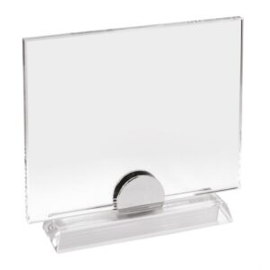 TROFEO VETRO mm 240x190x10 BASE H 19