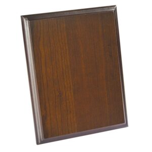 CREST RETTANGOLARE NOCE 180X130X15 MM