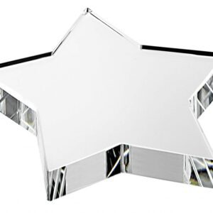FERMACARTE STELLA IN VETRO mm100 h19