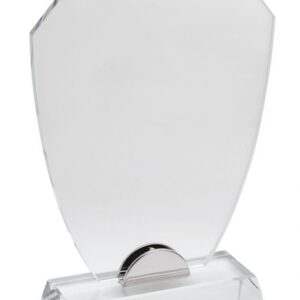 TROFEO VETRO BASE TRAPEZIO 190x150x8