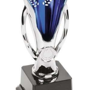 TROFEO COPPA BLU H 190 MM
