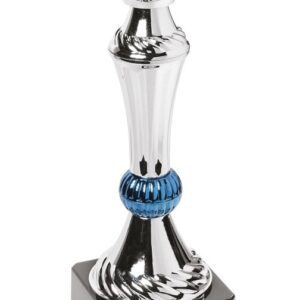 TROFEO COPPA DECORI BLU H 280 MM