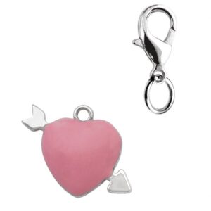 CHARM “CUORE TRAFITTO” mm21x16