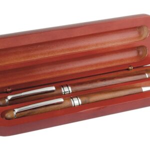 ROLLER+BALL PEN IN LEGNO CON BOX