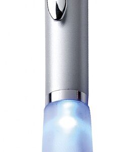 PENNA METALLO GRIGIA LUCE BLU
