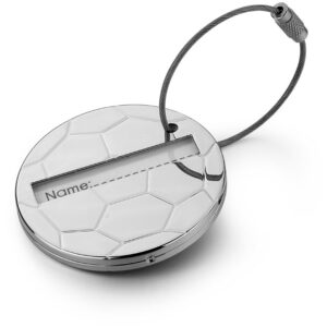 TARGHETTA PER VALIGIA “SOCCER”- d=56mm