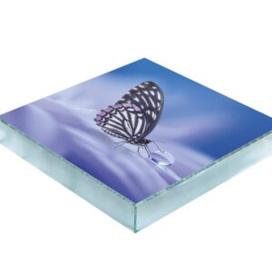 VETRO QUADR.X SUBLIMAZIONE 100X100X19MM