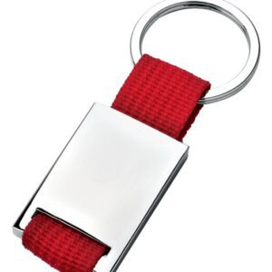 PORTACHIAVI CON TESSUTO ROSSO – NO BOX