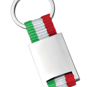 PORTACHIAVI TESSUTO BANDIERA ITALIA