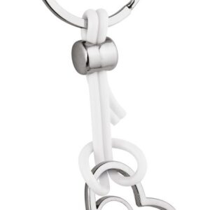 PORTACHIAVI CUORE PVC BIANCO – NO BOX
