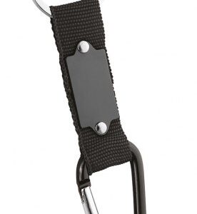 PORTACHIAVI MOSCHETTONE NERO