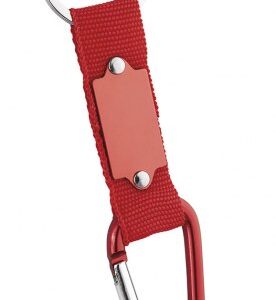 PORTACHIAVI MOSCHETTONE ROSSO