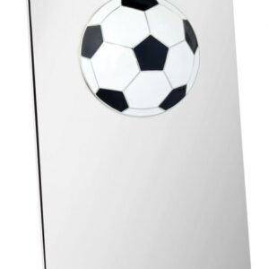 TARGA  IN METALLO “FOOTBALL” 88×160 mm