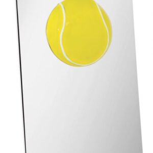 TARGA IN METALLO “TENNIS” 88×160 mm