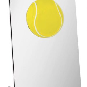 TARGA IN MET.LUCIDO “TENNIS” 88X160 mm