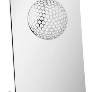 TARGA IN MET.LUCIDO “GOLF” 88X160 mm