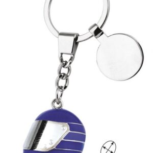 PORTACHIAVI CASCO BLU
