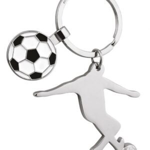 PORTACHIAVI CALCIATORE CON GETTONE