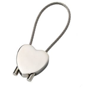 PORTACHIAVI CUORE CON CAVETTO