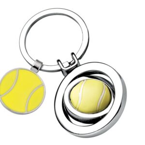 PORTACHIAVI TENNIS CON GETTONE