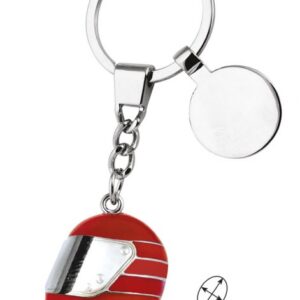 PORTACHIAVI CASCO ROSSO CON GETTONE