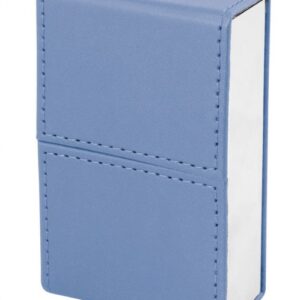 PORTASIGARETTE PU AZZURRO