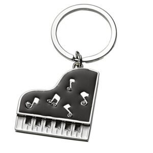 PORTACHIAVI PIANOFORTE NERO