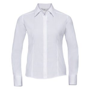 CAMICIA DONNA MANICA LUNGA POPELINE