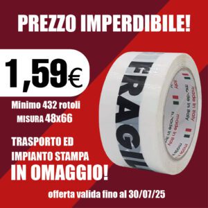 PROMO NASTRO DA IMBALLAGGIO