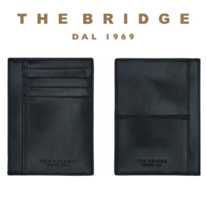 PORTA CARTE DI CREDITO IN PELLE BOVINA THE BRIDGE