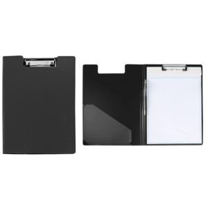 CARTELLINA A4 IN PVC CON PINZA PORTABLOCCO