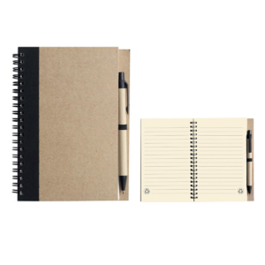 BLOCK NOTES SPIRALATO “ECO PAPER” CON PENNA